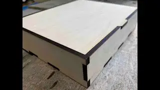Custom laser cut wooden boxes