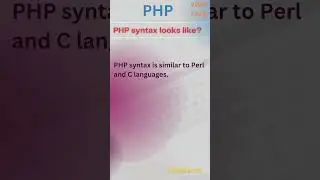 PHP looks like? PHP FAQs, PHP Interview Questions