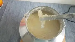 طريقة استخراج الزبدة بالالة الكهرباءية