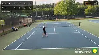 Atlanta T2 Tennis 4.0 City Championship Highlights. Kevin #2 Seed (7-0) vs Ryan #1 Seed (7-0)