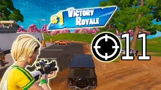 11 Kill Solo Match in Fortnite (Chapter 6 Season 3)