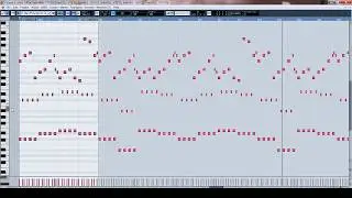 Making a hardstyle melody on cubase.