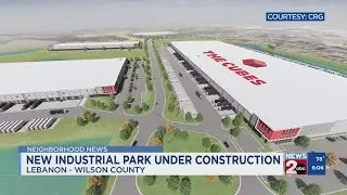 New industrial park under construction in Lebanon, TN