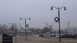 🎅🚗2025 Cross Plains Pole Mounted Christmas Decorations Displays