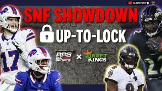 NFL SNF Showdown Picks | WEEK 1 | 9/7 - NFL Up to Lock
