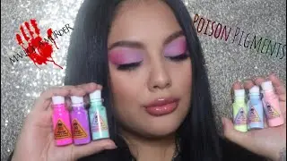 PASTEL & NEON PIGMENTS REVIEW |MAKEUP A MURDER