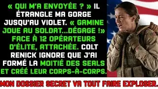 « QUI T'ENVOIE ?! » Il l'Aggrippe à la Gorge—Erreur Fatale : Elle a Dressé la Moitié des Navy SEALs…