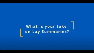 TriloTake on Lay Summaries