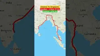 Driving Chennai to Singapore: Possible?