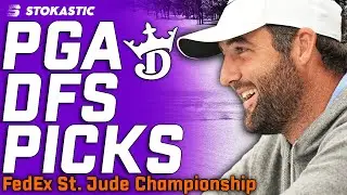 FedEx St Jude Championship 2025 PGA DFS Picks & Strategy | Best DraftKings Golf Lineups