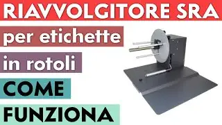 HOW THE SRA LABEL REWINDER WORKS