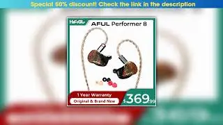 Best Seller AFUL Performer 8-Performer8 Hybrid Drivers Wired Earphones 1DD+ 7BA in-Ear Monitors HiF