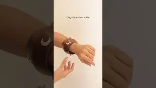 Statement Bangles in Natural Wood