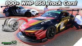 800-сильные Supra B58 Time Attack! Настройка для дрэг-рейсинга на кольцевых гоночных автомобилях