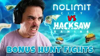 &iexcl;BONUS HUNT FIGHT!  #kick #casinobonus #vs #hacksawgaming  #nolimit #fighting #duelo #bonushunt