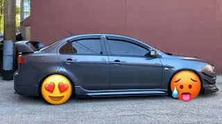 new rims for the lancer!!