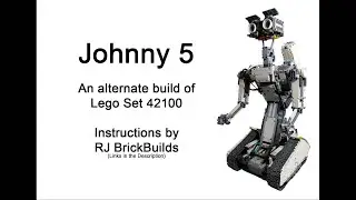 Lego Johnny 5 (by RJ Brickbuilds) Speedbuild