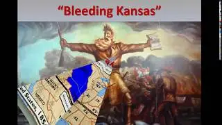 1850s tension - Popular sovereignty and Bleeding Kansas