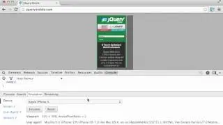 Emulate Mobile Devices in Google Chrome