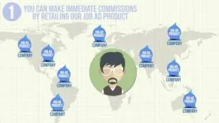 Network marketing and MLM animated explainer video - explains comp plan (custom)
