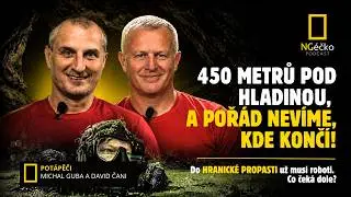 450 metrů pod hladinou. A pořád nevíme, kde končí!