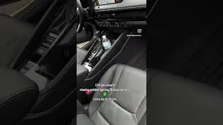 11th gen accord ambient lights installed