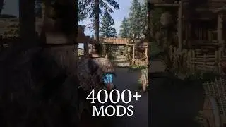 ULTRA MODDED SKYRIM IN 2026! #skyrim #shorts #skyrimmods #fyp  #skyrimse #skyrimspecialedition