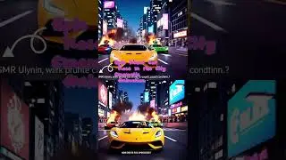 Epic Robot Car Race in the City  Cinematic Animation