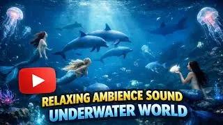 Calm Underworld Sounds ▪️Deep Relaxing Ocean Ambience For Sleep▪️Meditation & Stress Relief 