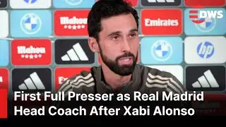 FULL PRESSER: Alvaro Arbeloa Addresses Media in First Press Conference as Real Madrid Manager | AD1E