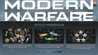 Modern Warfare - Officer Ranks 