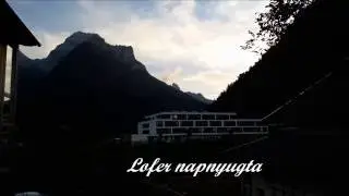 Lofer napnyugta 20160819