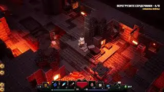 Minecraft Dungeons. Xbox Series X Company GamePlay. No Commentary.