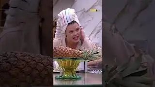 Ap&oacute;s deixar a Prova do L&iacute;der, Vit&oacute;ria Strada come na cozinha do VIP na companhia de Diego Hypolito!
