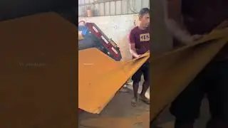 गता  बनाने का factoury #yt 🔥#box  Gatta Making Factory | Paper Core | Cardboard #share #short #viral