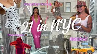 Spend my 21st Birthday with me in NYC ! vlog, shopping in soho, night life, drag show, and more !