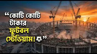 কোটি কোটি টাকার ফুটবল স্টেডিয়াম তৈরির অবিশ্বাস্য প্রক্রিয়া! (Stadium Construction Process)
