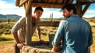 When my brother and I left the orphanage, all we got was Grandpa's ranch, but in the well