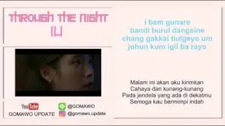 LIRIK IU - THROUGH THE NIGHT by GOMAWO [Indo Sub]