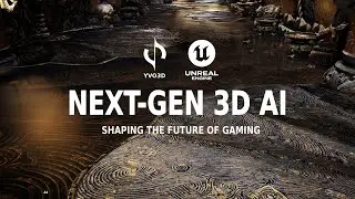 Unreal Engine Environment Generated with YVO3D AI &mdash; Next-Gen 3D Is Here