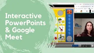 Interactive PowerPoints & Google Meet for SLP Teletherapy