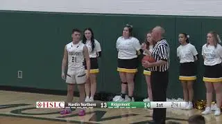 Hardin Northern vs Ridgemont Boys Basketball 1-31-2025