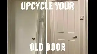 Door makeover | Upcycle old door | Repurposed door ideas