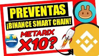 ✅ Nuevo Metaverso! PREVENTA de CRIPTOMONEDA METARIX! 👉 Tiene POTENCIAL MTRX? 👉 (1000 BNB RECAUDADOS)