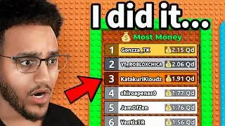 I Got on TOP Leaderboards in Escape Tsunami For Brainrots!