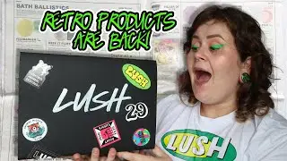 LUSH SENT ME A HUGE RETRO BOX | A Blast From The Past