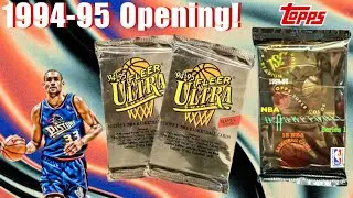 Throwback Thursday 1994-95 Fleer & Topps NBA Break!