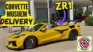 Taking Delivery at the National Corvette Museum — What an Experience!-ZR1X Sighting!