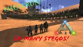 Ark - Massive Troll Tribe Raid/Attack! So Many Soakers/Tanks! - Ark Survival Evolved Raid