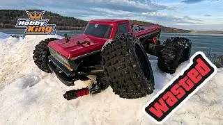Тестирую свои новые батареи с модернизированным аккумулятором Arrma Kraton 4s. Использую аккумуля...